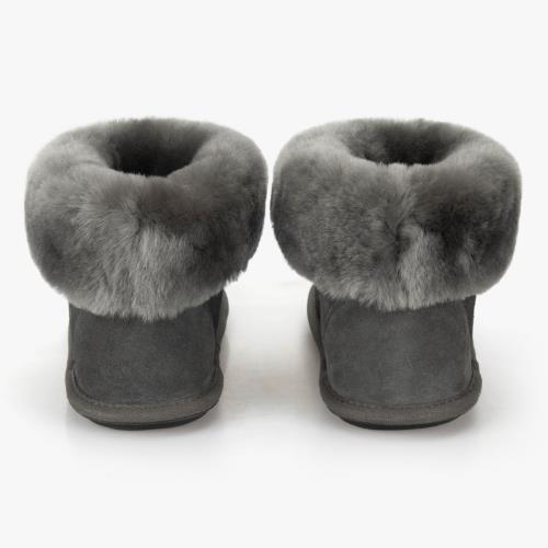 Ladies Albery Sheepskin Slipper  Granite Extra Image 6